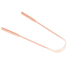 1Pc Copper Tongue Scraper Cleaner Scraper Toothbrush Dental Oral Care Hygiene Health Care Tool for Men Women