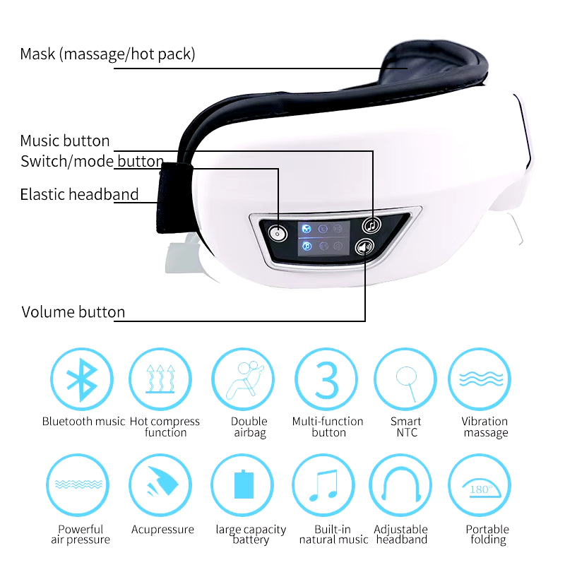 Hot Compress Eye Massager