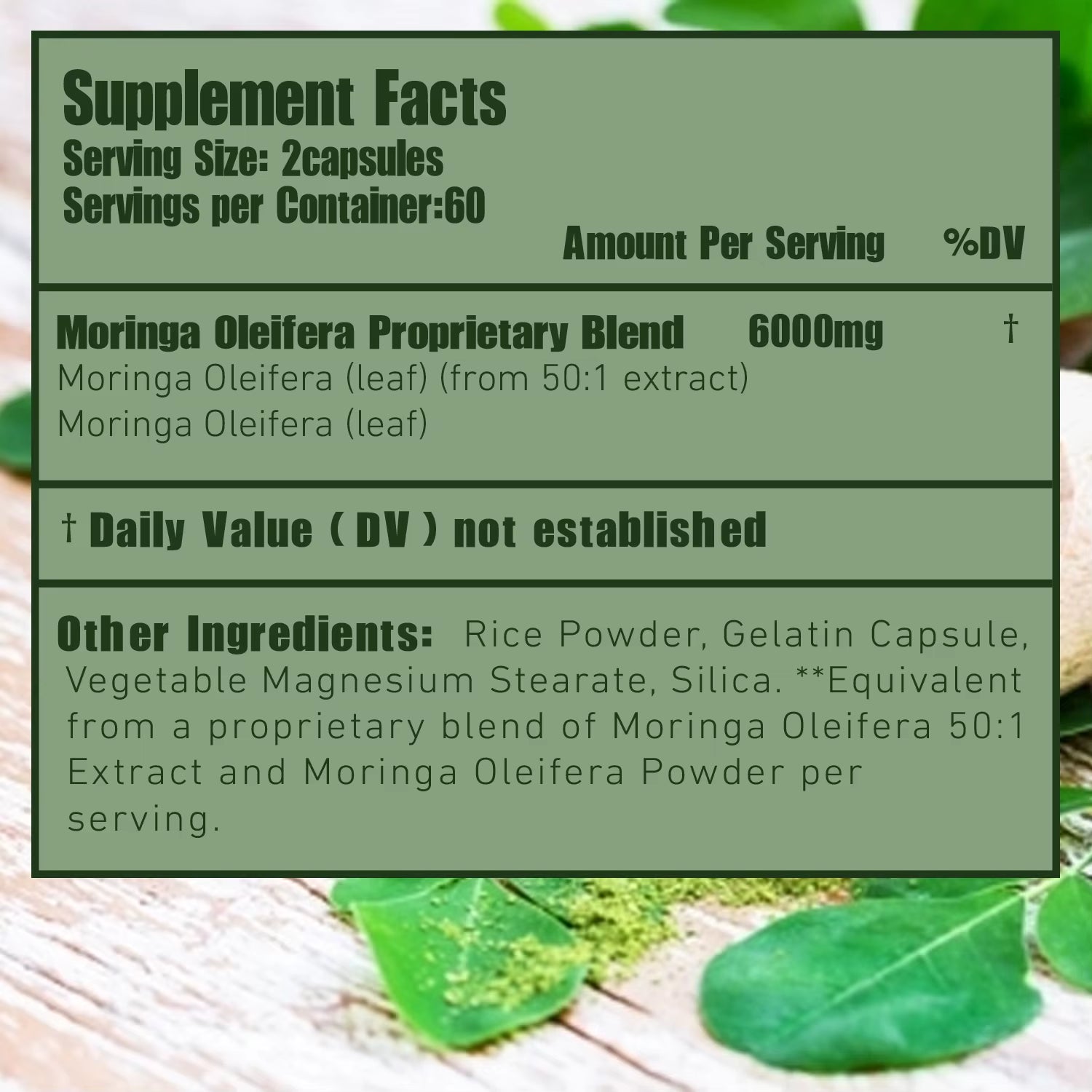 Moringa 6000mg