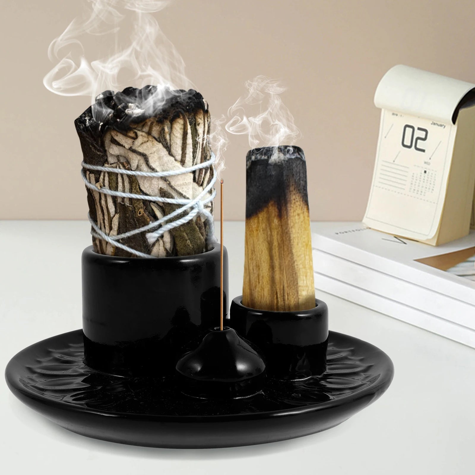 Sage and Palo Santo Set