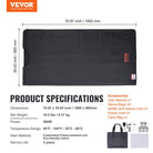 Sauna Blanket for Detoxification, Portable Far Infrared Sauna for Home, PU Sauna Bag W/Therapy Stones & Carbon Fiber Heating, 1-6 Level Adjustable Temperature Range 95-185℉, 1-60 Minutes Timer, Far Infrared Carbon Heating Sauna Bag